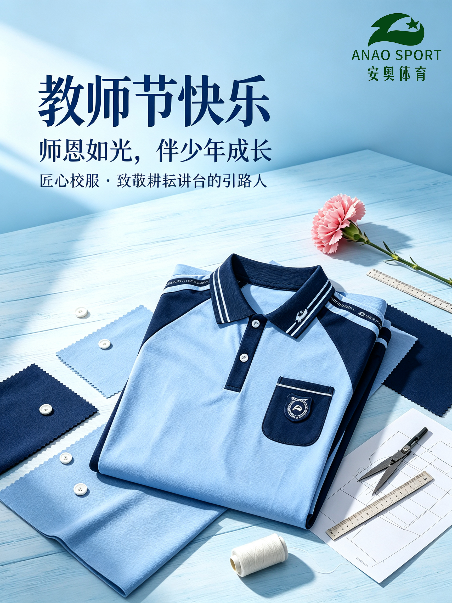 金秋九月，师恩如光，安奥体育祝所有老师节日快乐(图1)